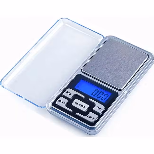 ترازو جیبی مدل 500 گرمی دقت 0.1 واقعی M500