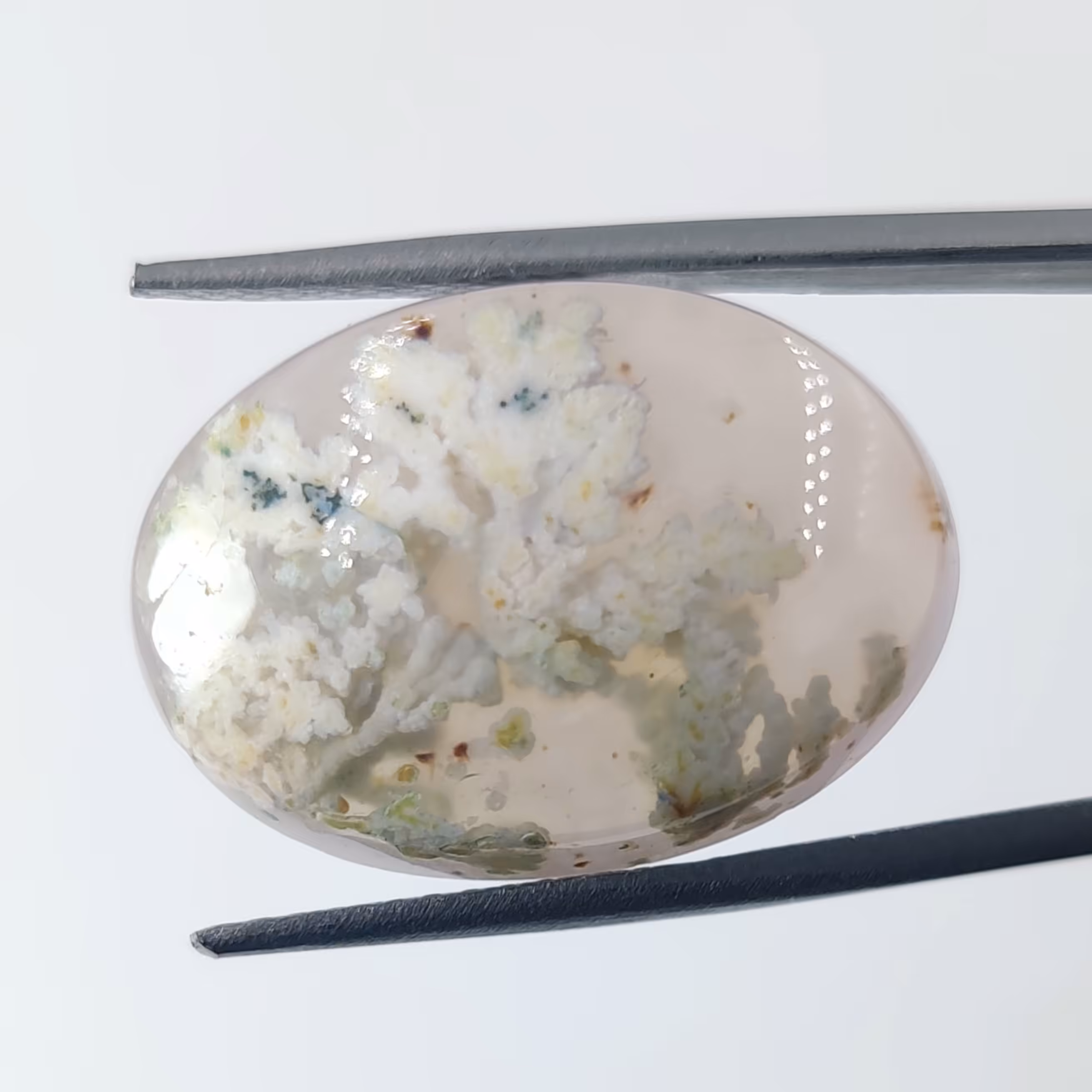 نگین سنگ عقیق شجر معدنی منظره درخت غرق در شکوفه