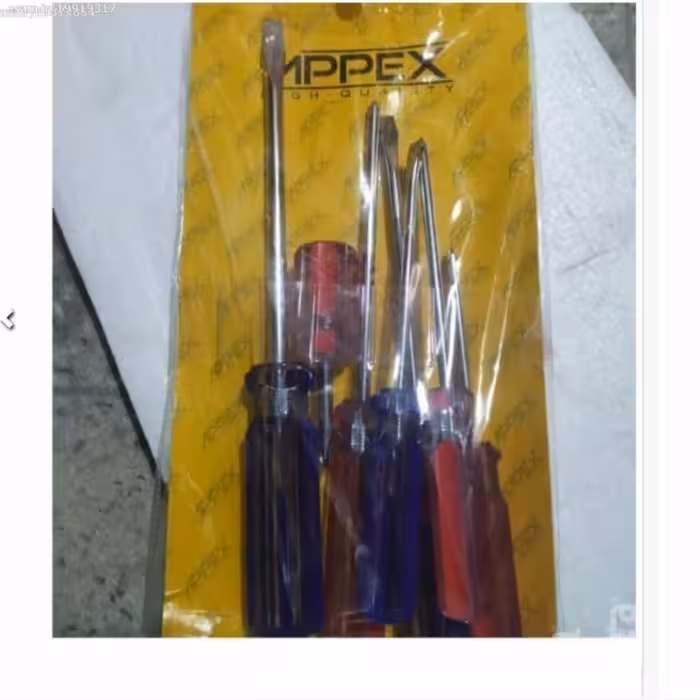 مجموعه 7عددی پیچ گوشتی   مارک آپوکس تخت و چهارسو