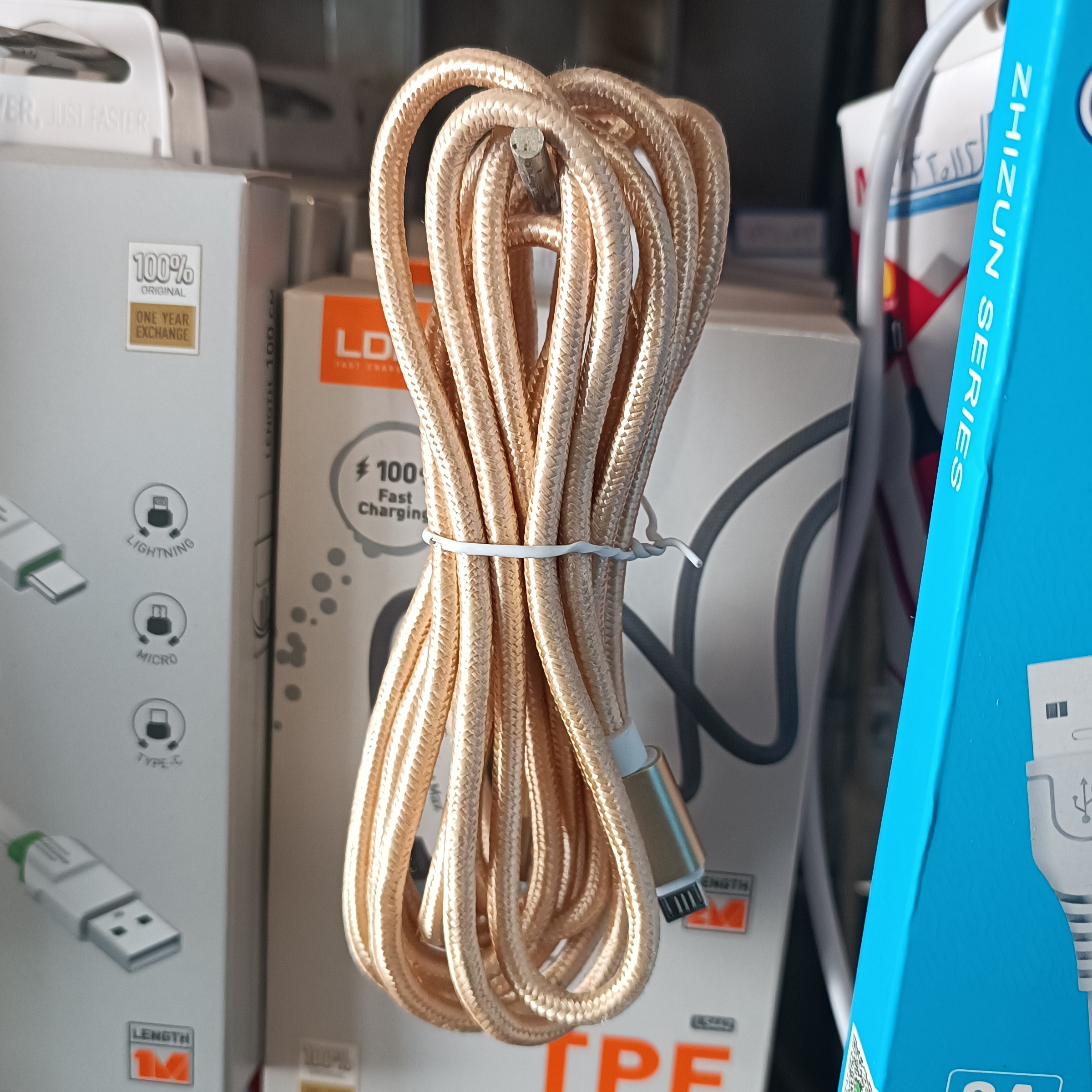 کابل شارژر اندروید میکرو MICRO-USB  متراژ  3متر