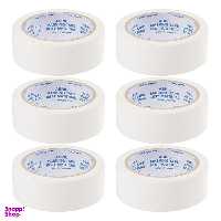 نوار چسب کاغذی آبریل مدل 16yard پهنای 4 سانتی متر بسته 6 عددی