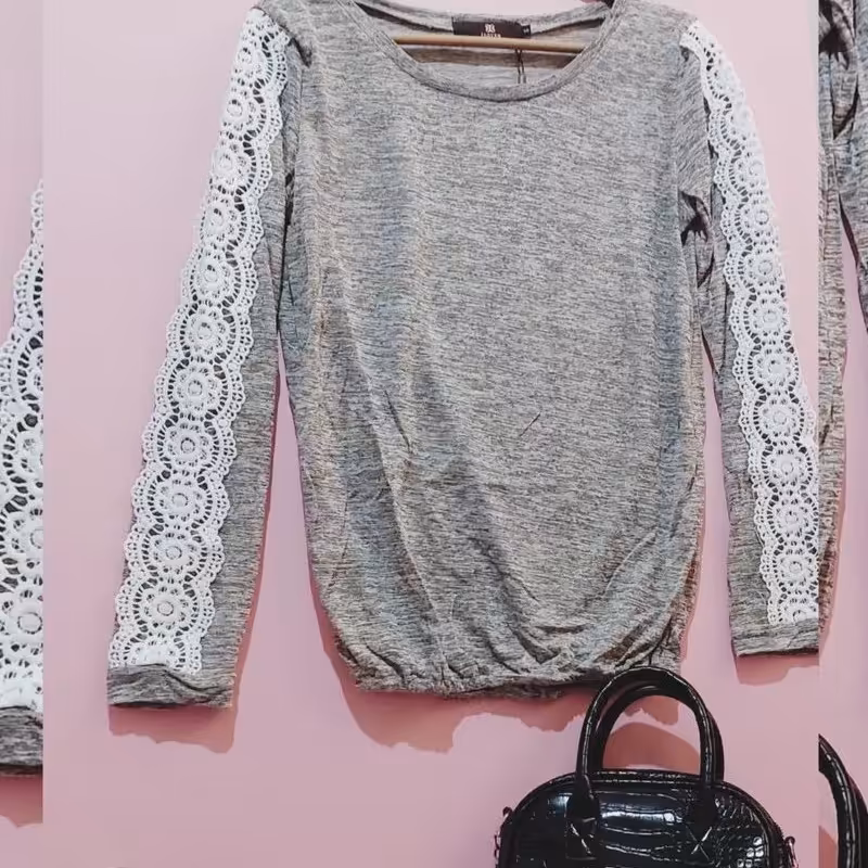 شومیز استین توری