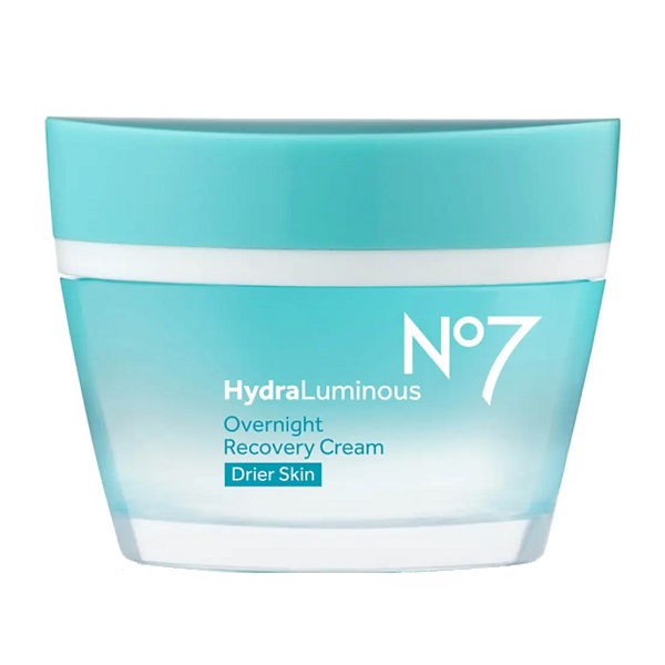 کرم شب بازسازی و آبرسان پوست نامبر سون No7 مدل Hydra Luminous حجم 50 میل | ترمیم پوست