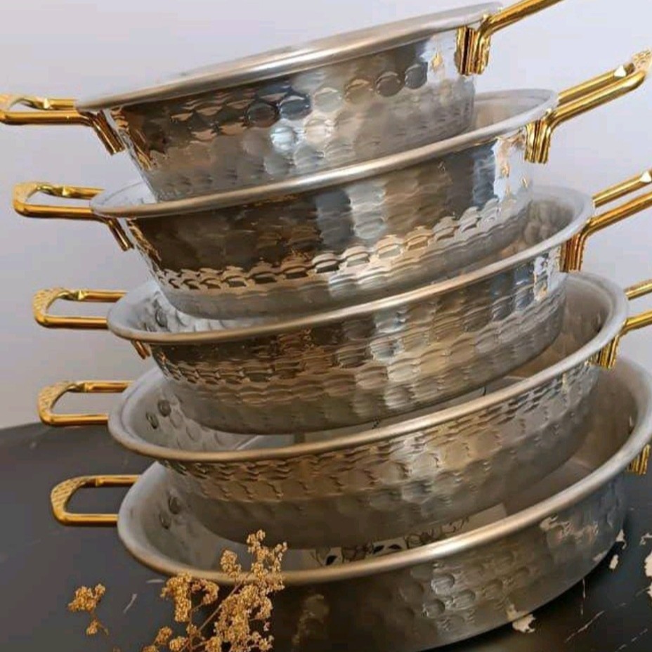 تابه دسته طلایی