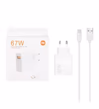 شارژر دیواری شیائومی 67 وات مدل MDY-12-ES به همراه کابل شارژ تایپ سی