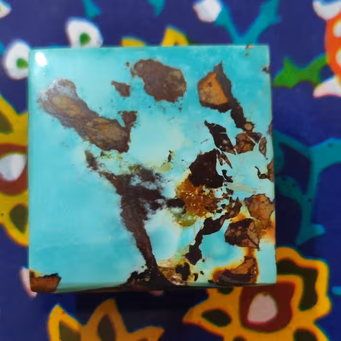 نگین فیروزه طبیعی نیشابور