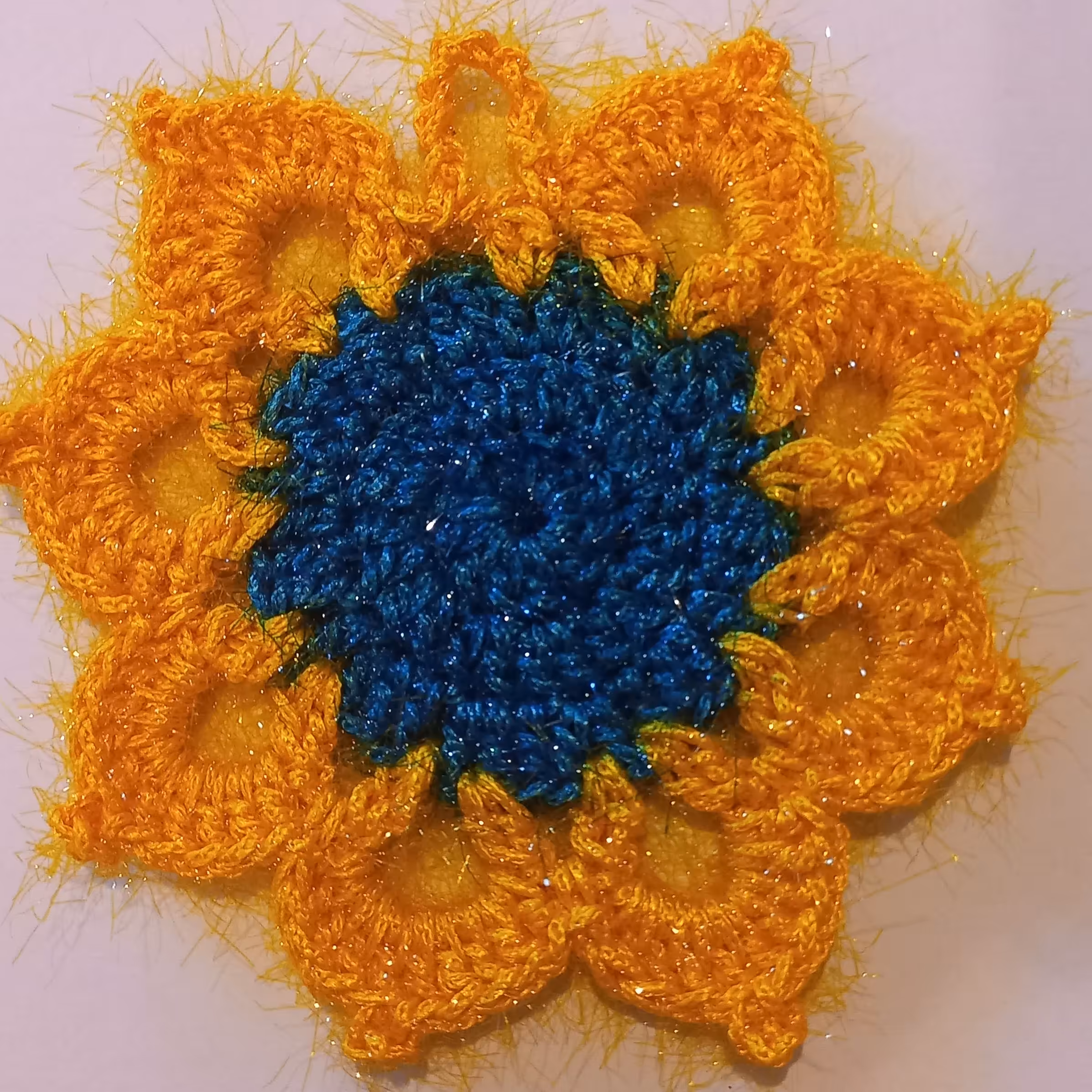 اسکاجطرح گل آفتابگردان سوزنی با کف دهی بسیاربالا و بادوام 