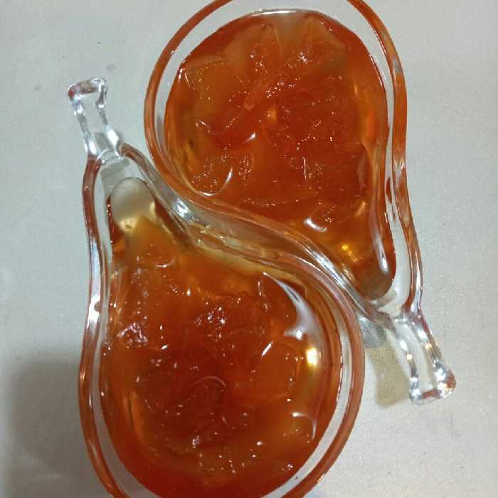 مربای سیب ارگانیک یک کیلویی مازنی با بهترین سیب ها خوش طعم و خوش عطر