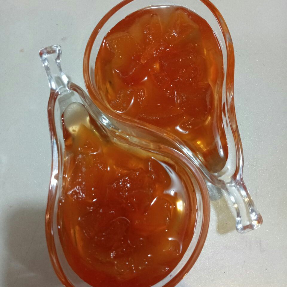 مربای سیب ارگانیک یک کیلویی مازنی با بهترین سیب ها خوش طعم و خوش عطر