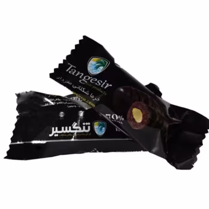 شکلات خرمایی تنگسیر با طعم تلخ بسته یک کیلویی