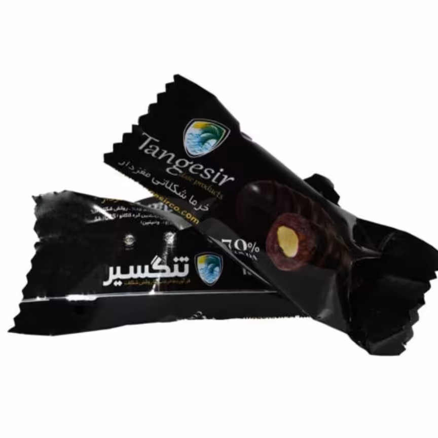 شکلات خرمایی تنگسیر با طعم تلخ بسته یک کیلویی