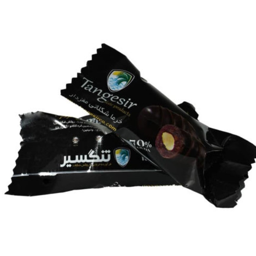 شکلات خرمایی تنگسیر با طعم تلخ بسته یک کیلویی