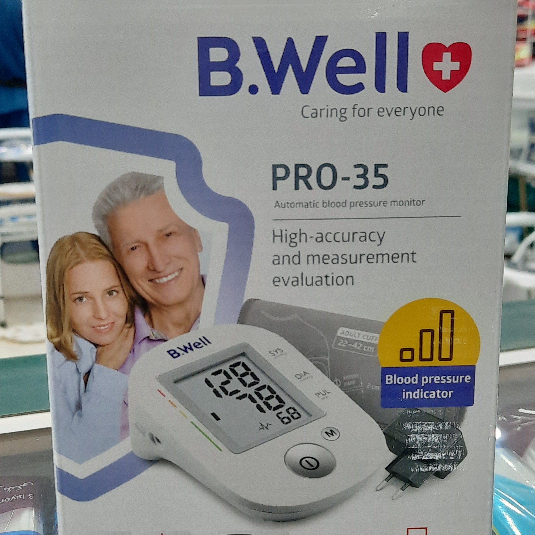 فشارسنج دیجیتالی مدل PRO35 از برند بی ول