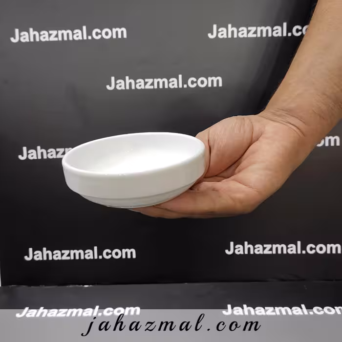 پیاله 10 هتلی سفید چینی زرین