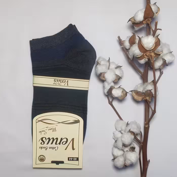 جوراب نخی مچی اسپرت رینگی در هشت رنگ (هر جفت)