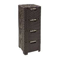 دراور چهار طبقه حصیری کرور(CURVER) مدل 06605