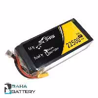 باتری لیتیوم پلیمر 4 سل (High Voltage) Tattu 22500mAh 25C