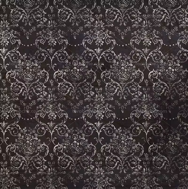 پترن سنتی مشکی | گرافیک با طعم تربچه