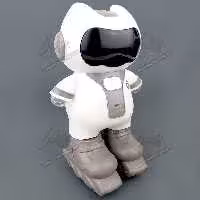 ربات موزیکال اسکوتر سوار کد 6678