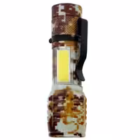 چراغ قوه پلیسی مدل ارتشی 3 کاره شارژی