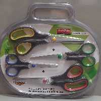  قیچی خارجی جدید4عددی الوان 200گرم 