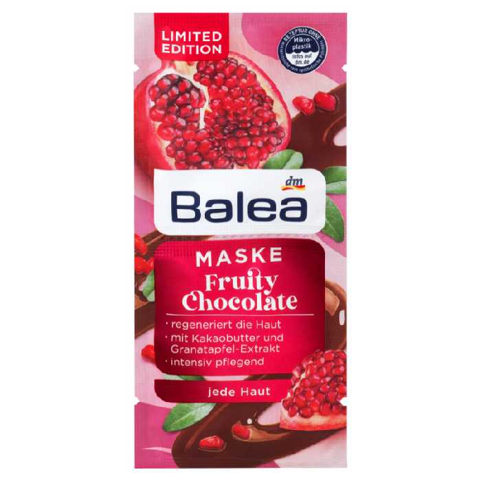 ماسک صورت باله آ مدل شکلات میوه ای حجم 8 میلی لیتر بسته 2 عددی