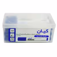 ماژیک وایت برد کیان نوک تخت رنگ آبی بسته 12 عددی &ndash; قیمت و خرید | برایتو