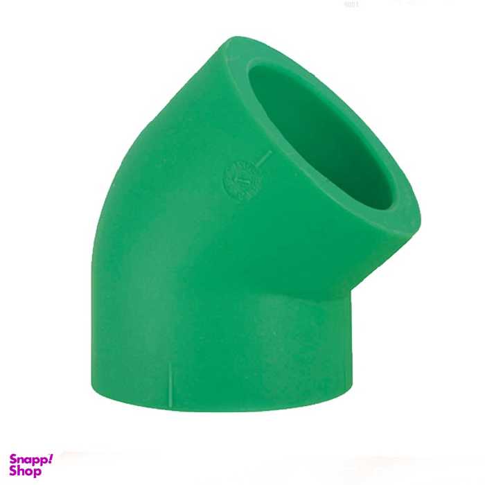 اتصال زانویی مدل 45 درجه کد 40