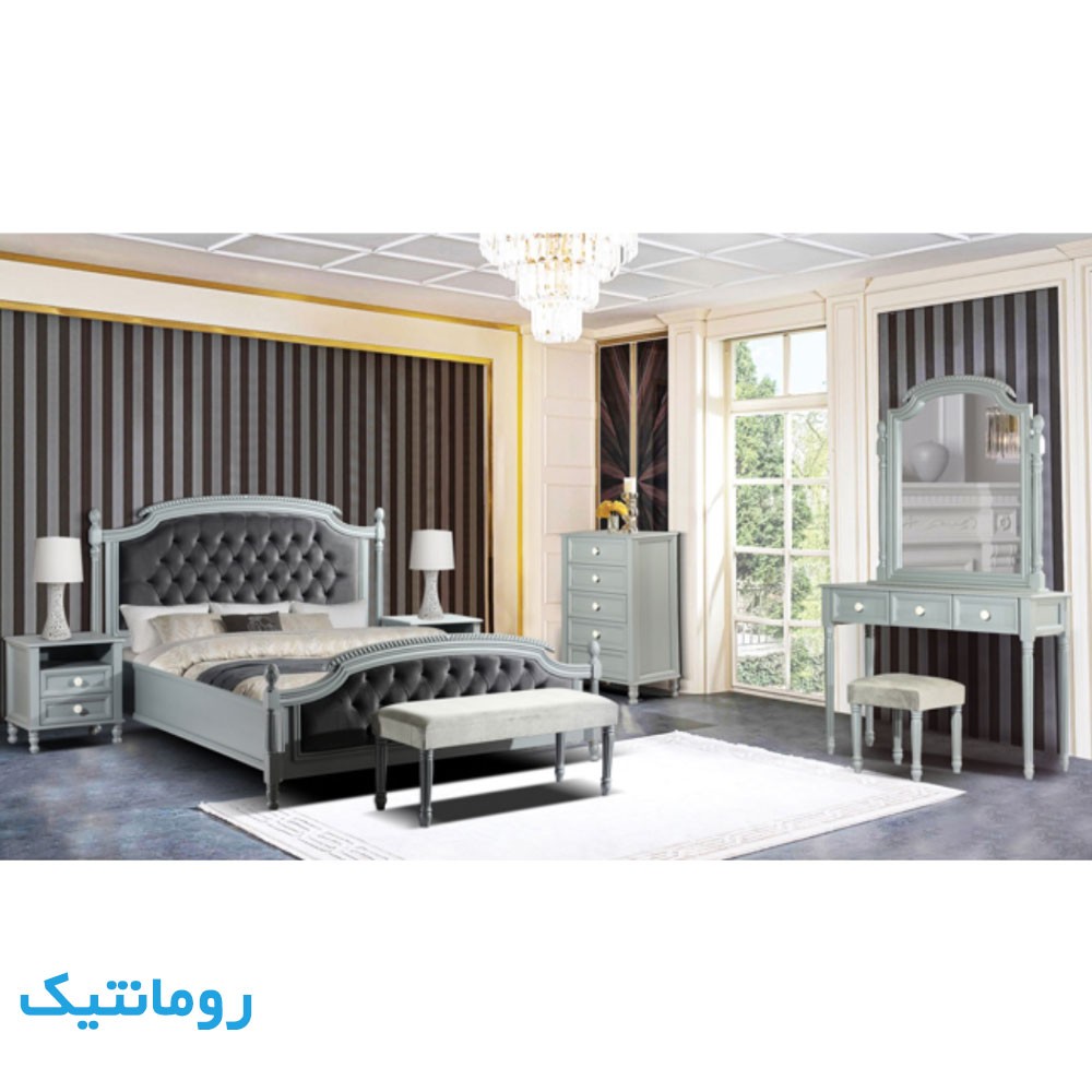 سرویس خواب دونفره مدل رومانتیک