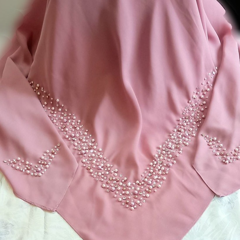 روسری جواهردوزی