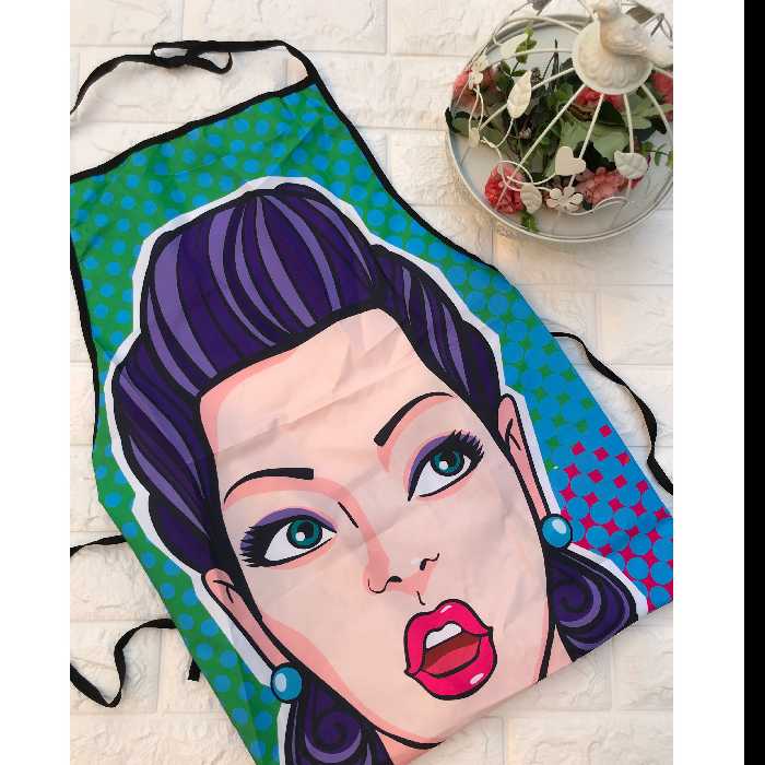 پیشبند آشپزخانه طرح مرلین