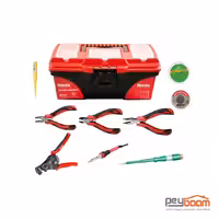 مجموعه 10 عددی ست ابزار الکترونیکی رونیکس مدل PBKIT13