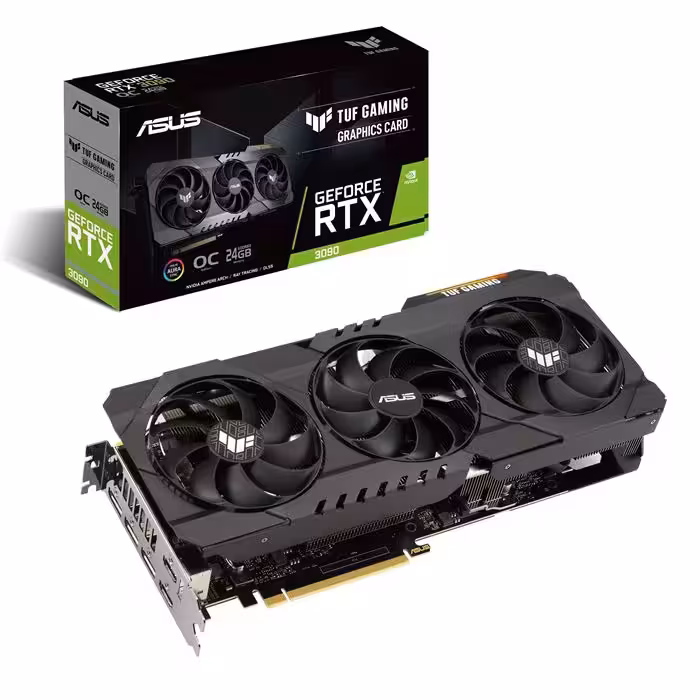 کارت گرافیک ایسوس TUF GAMING GeForce RTX 3090 O24G