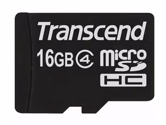 رم میکرو اس‌دی 16 گیگابایت Transcend Class 4