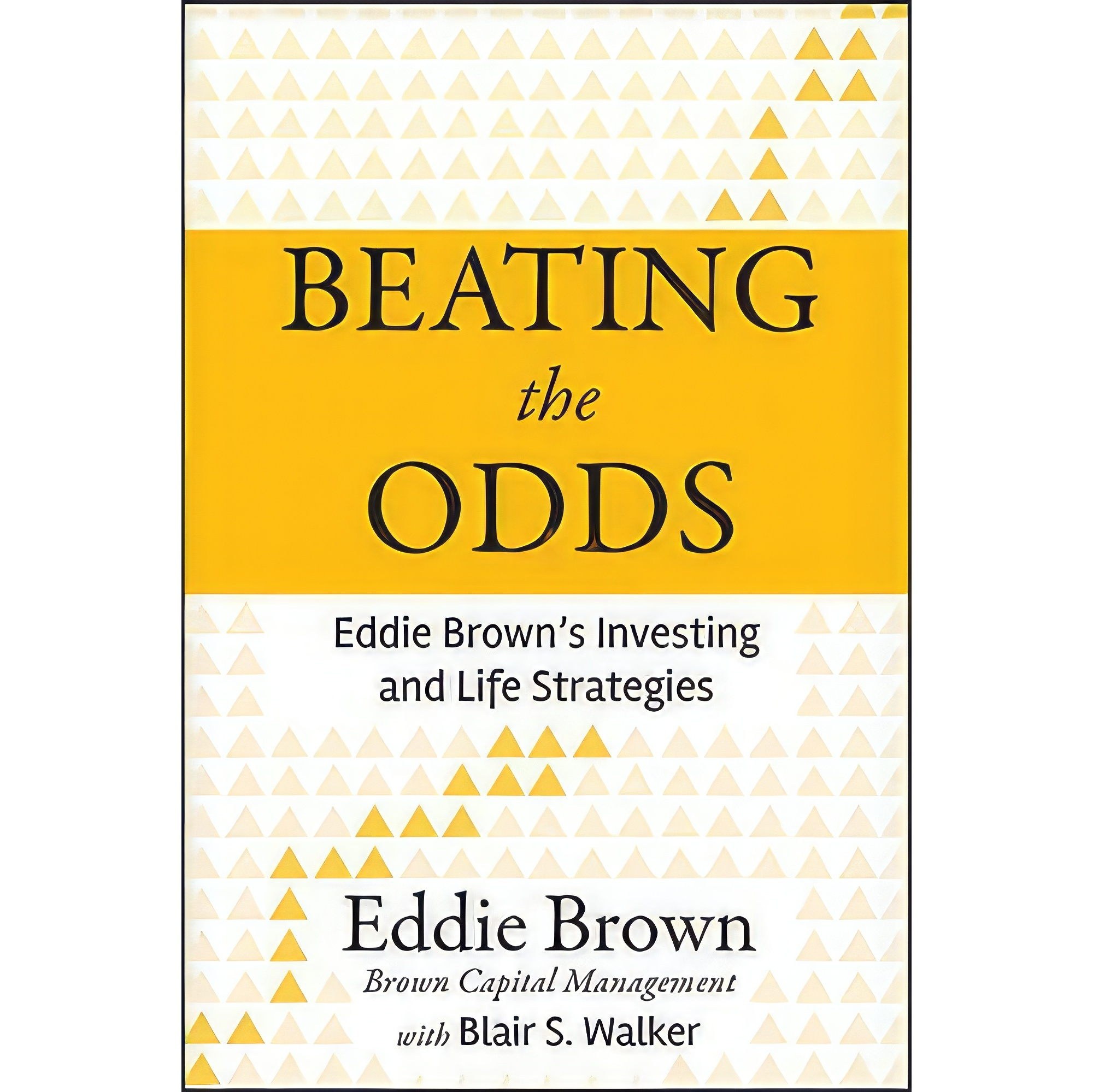 کتاب زبان اصلی Beating the Odds اثر Eddie Brown and Blair S Walker