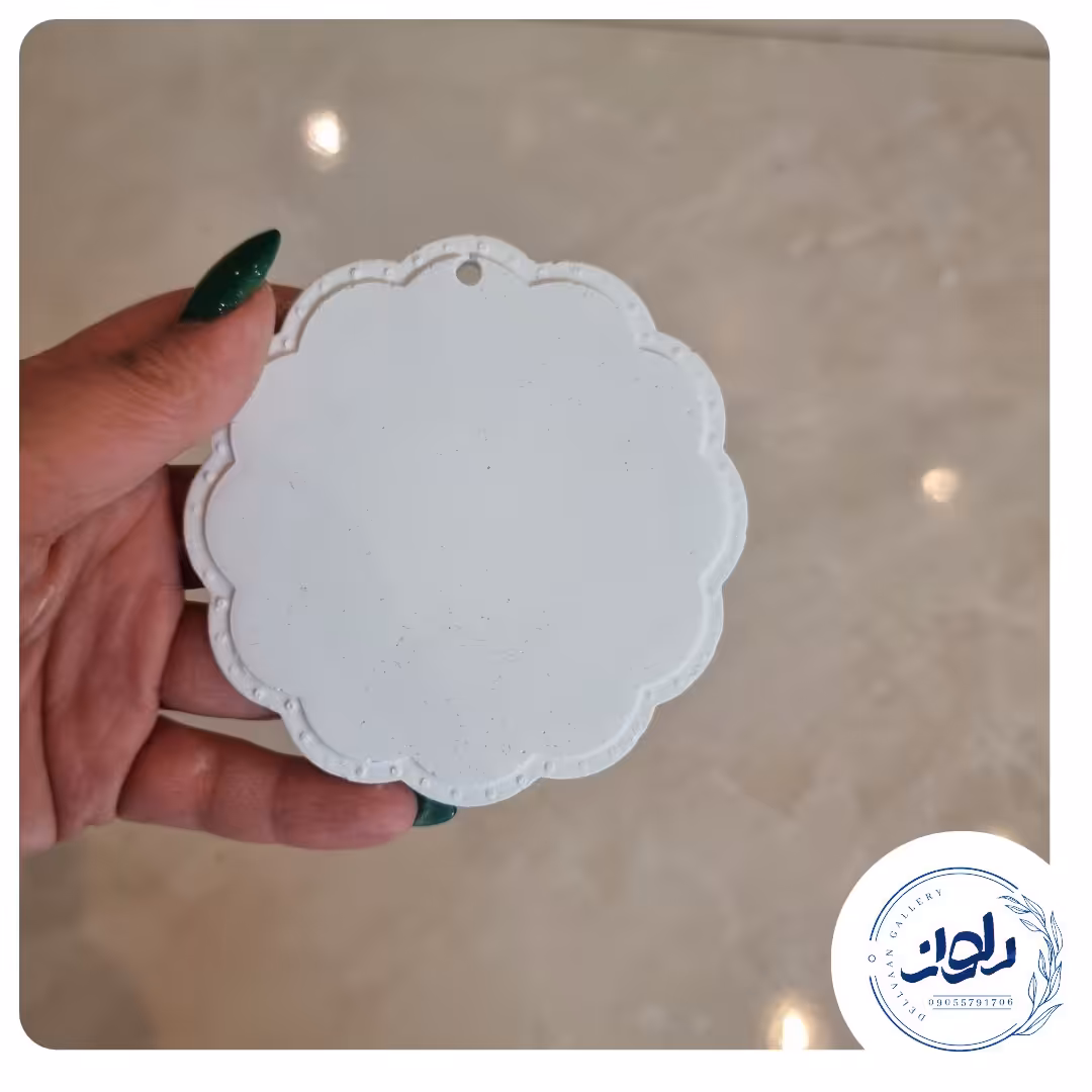 گیفت خام کف گل (مناسب رنگامیزی)