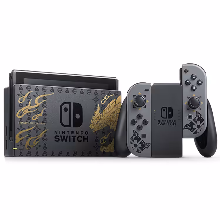 کنسول نینتندو سوییچ باندل بازی Nintendo Switch Monster Hunter Rise Bundle Limited Edition