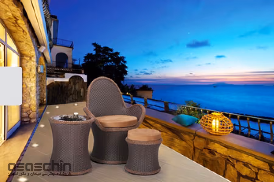 میز و صندلی باغی هوگو