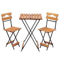 ست دو نفره میز صندلی تاشو تامیلا کد 01903