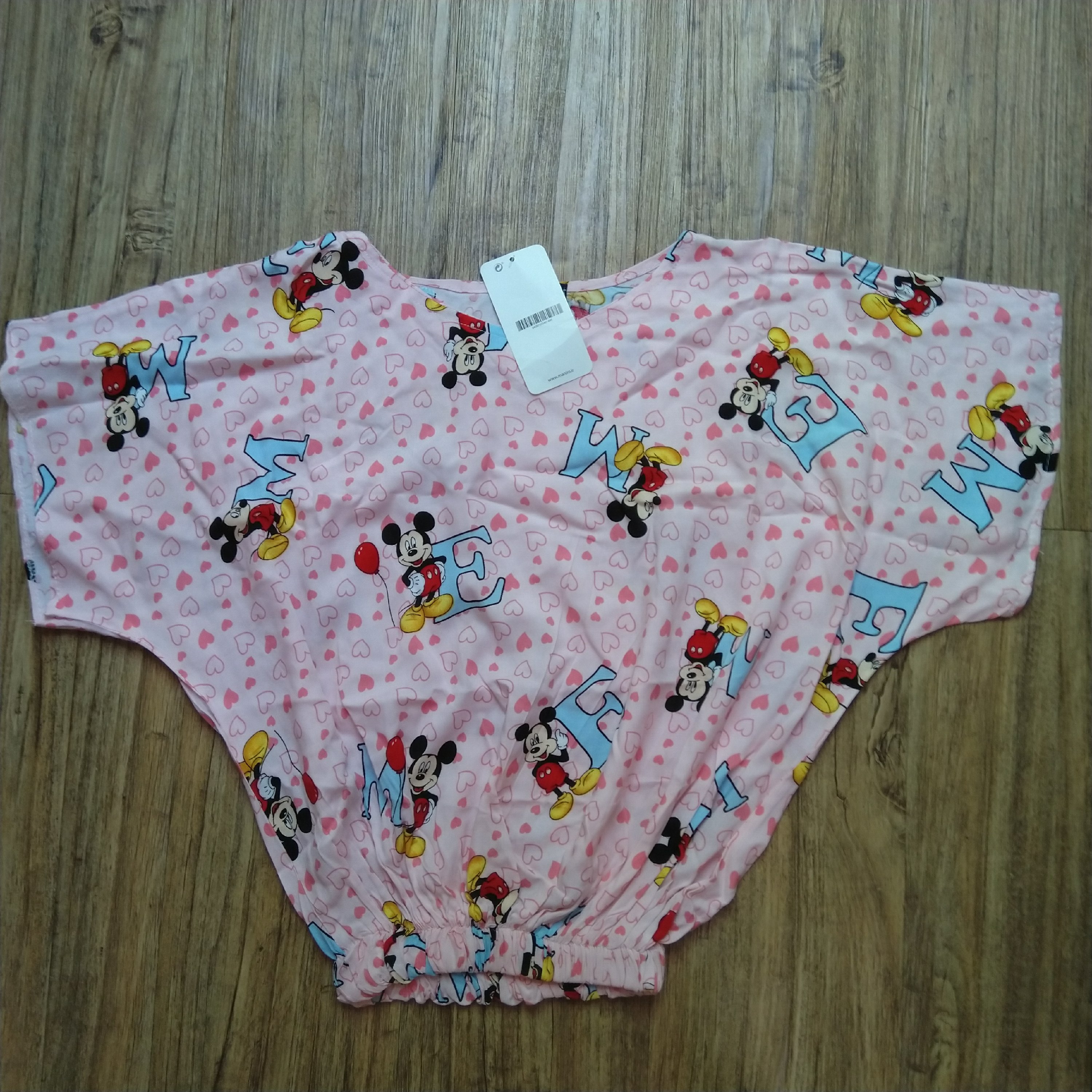 بلوز نخی کمر کش طرح 5