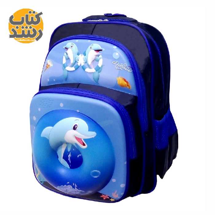 کوله پشتی برزنتی 3 زیپ طرح متنوع