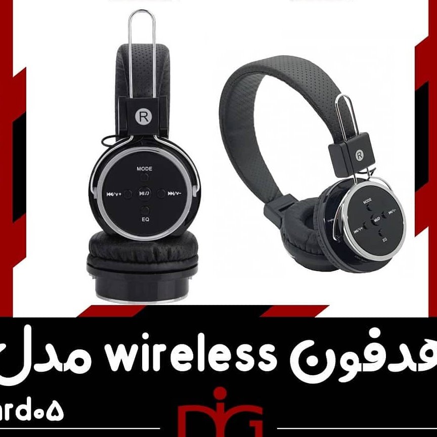 هدفون بی سیم مدل 05 رنگ مشکی