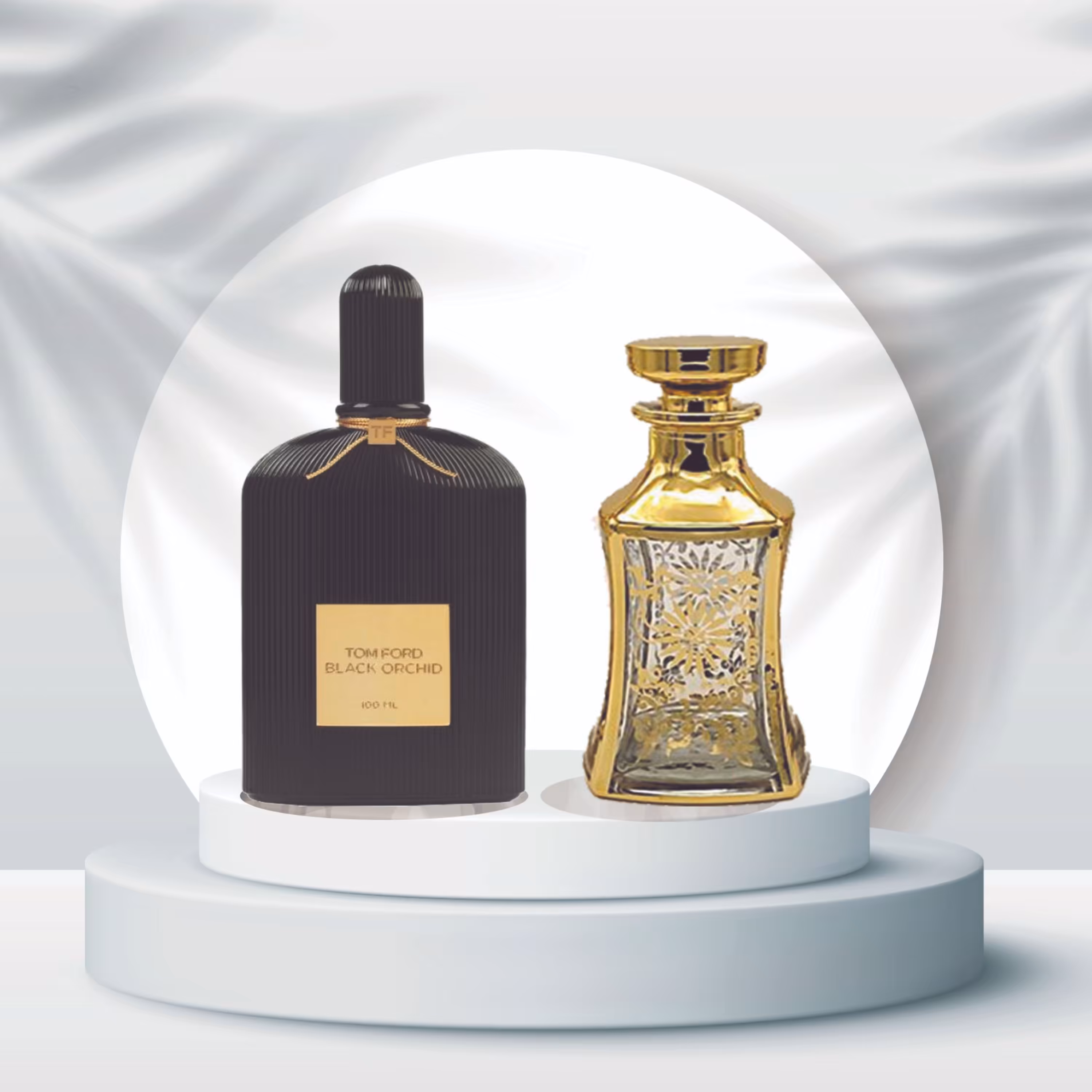 عطر تام فورد بلک ارکید 20 میل (خالص بدون الکل- ژیوادن) Tom Ford Black Orchid