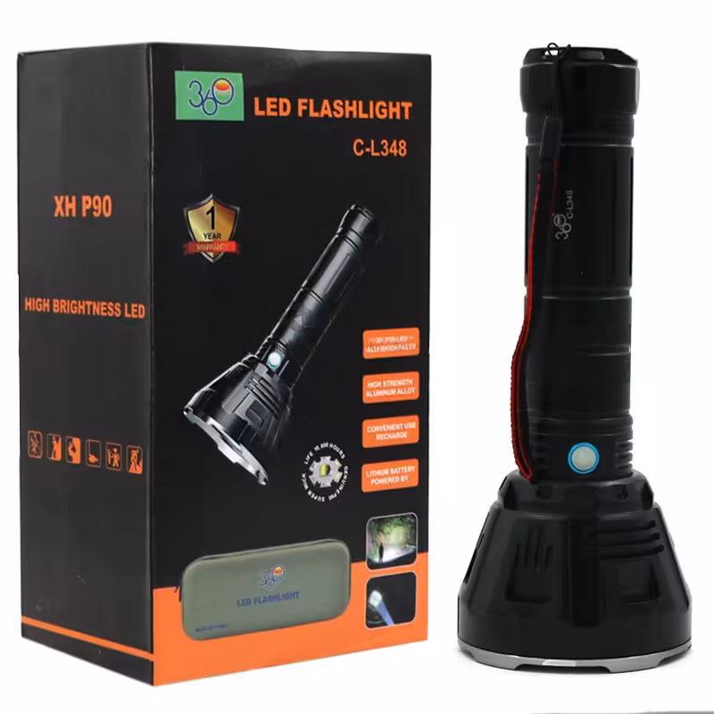 چراغ قوه حرفه ای پنج حالت مدل CL348