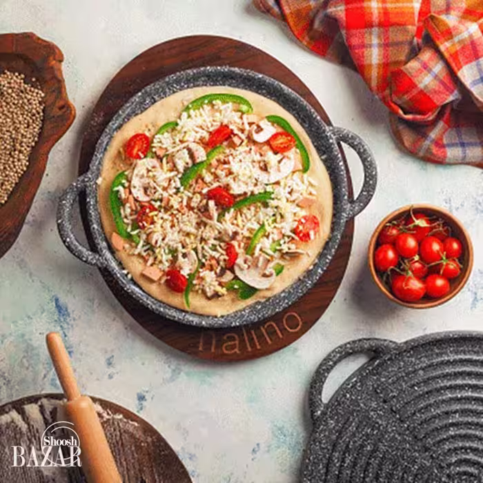 تابه چدنی استیک دوطرفه سایز 26 مدل پادلا نالینو