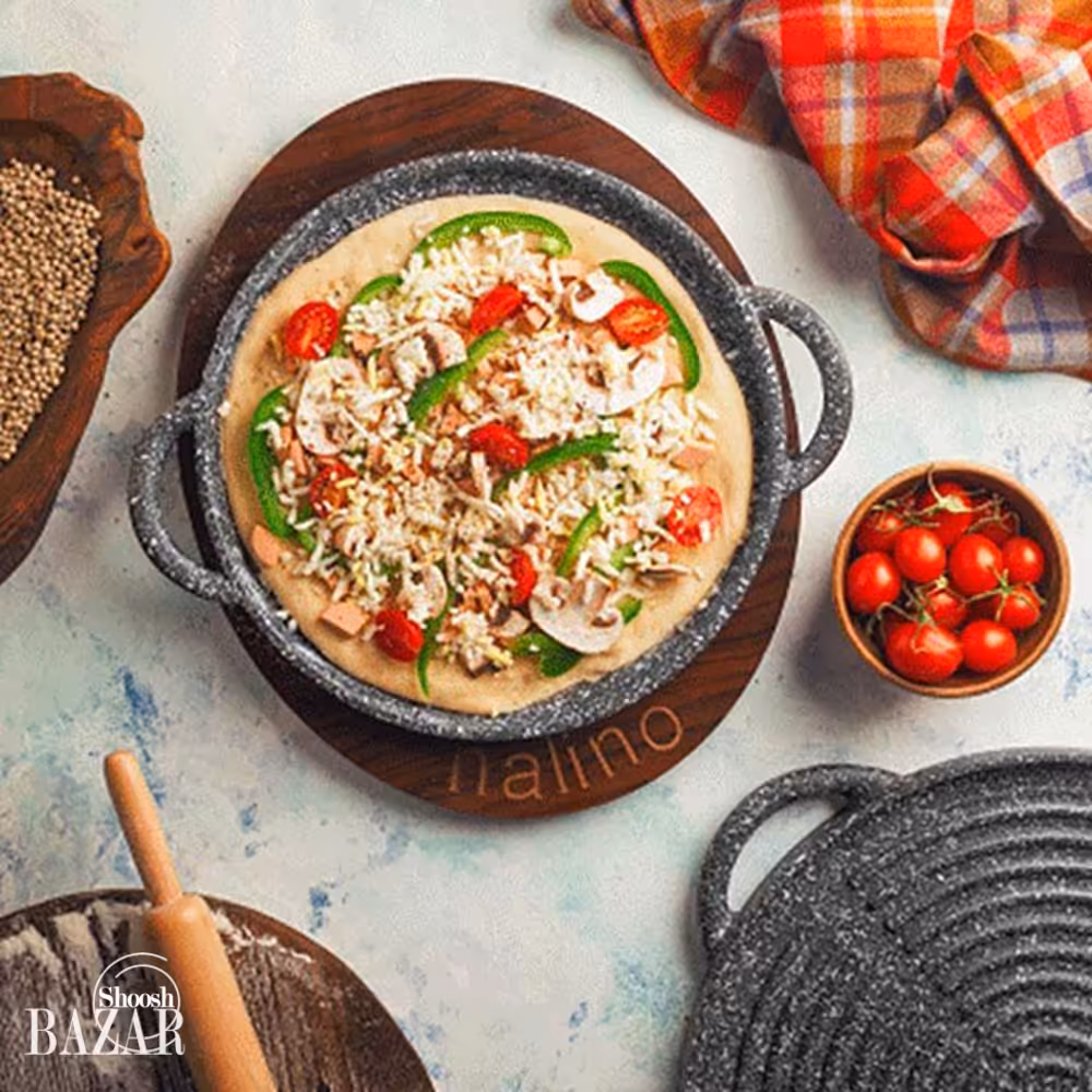 تابه چدنی استیک دوطرفه سایز 26 مدل پادلا نالینو