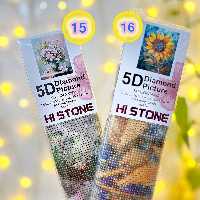 نقاشی الماسی  HI STONE نقاشی الماسی بزرگسال نقاشی الماسی 5 بعدی 30در40 و بازی نقاشی الماسی سفره ای نقاشی الماسی طبیعت