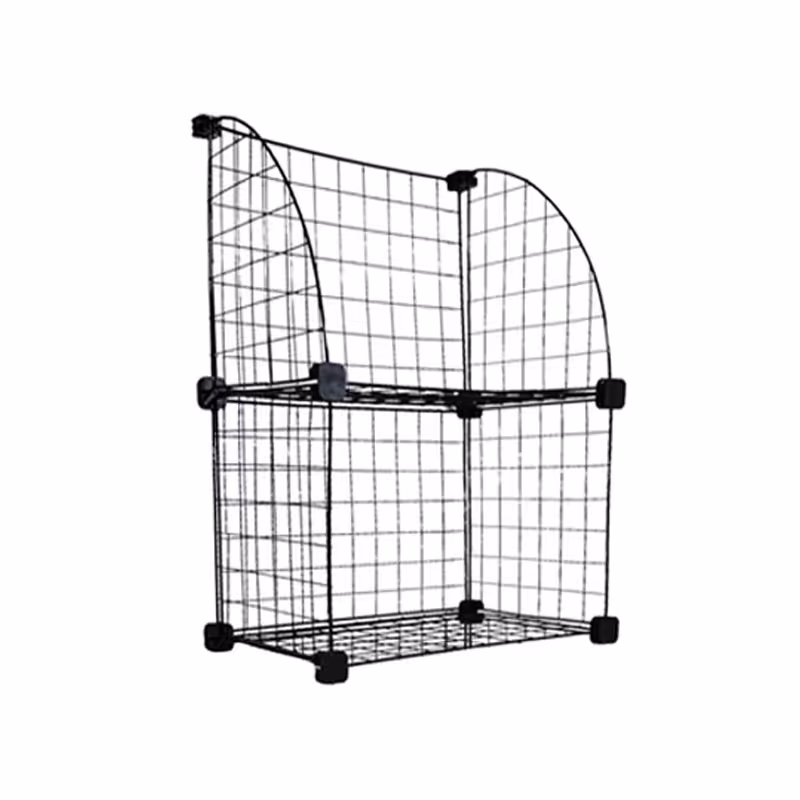 ست قفسه مشبک مدل هلالی دو طبقه در یک ردیف 32x32(ارسال پس کرایه و به عهده مشتری)