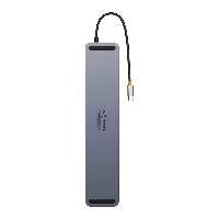 قیمت و خرید هاب و داک استیشن USB-C دوازده پورت بیسوس مدل Elitejoy WKSX030213 | یاس ارتباط
