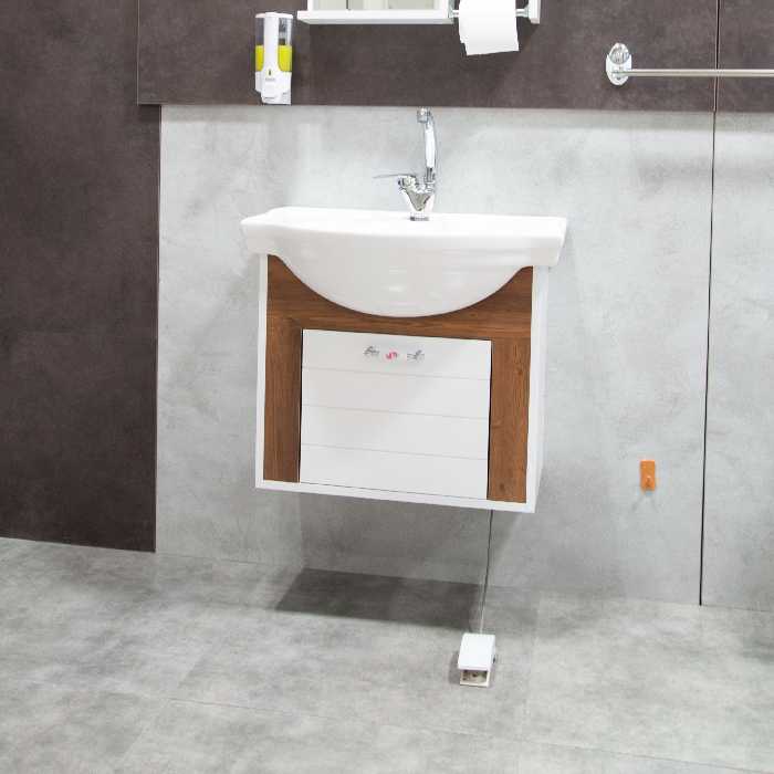 شیرالات پدالی روشویی کاملامکانیکی مخصوص مکان های عمومی ( بدون نیاز به برق)